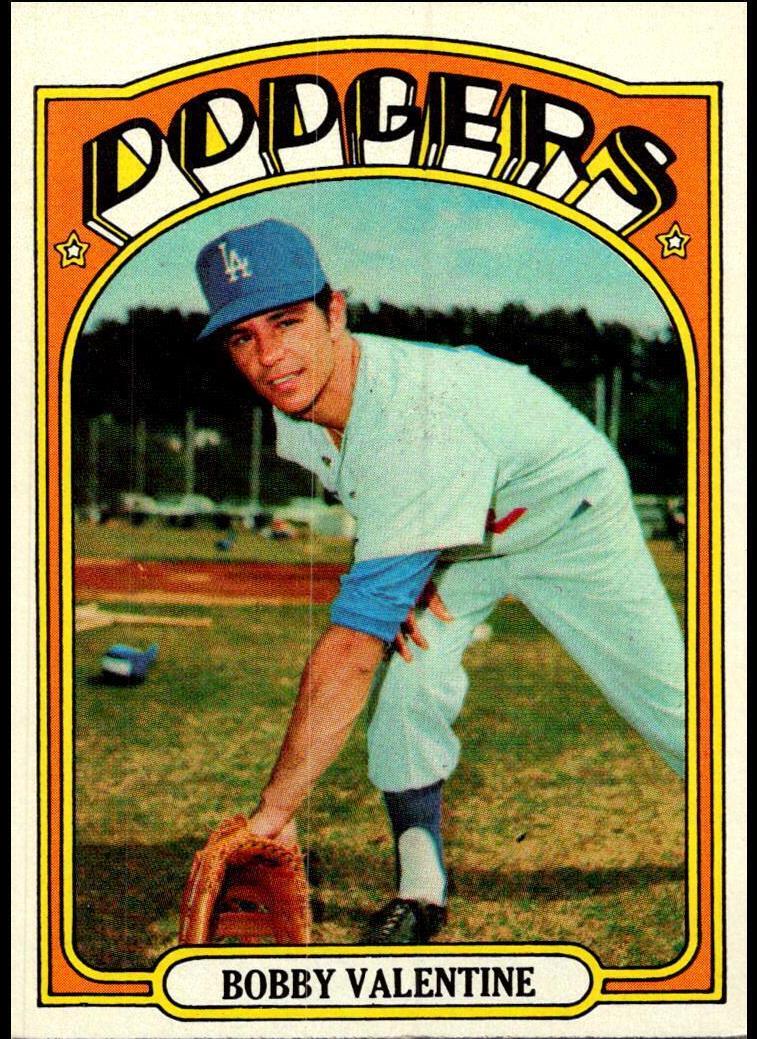 1972 Topps Bobby Valentine #11 card