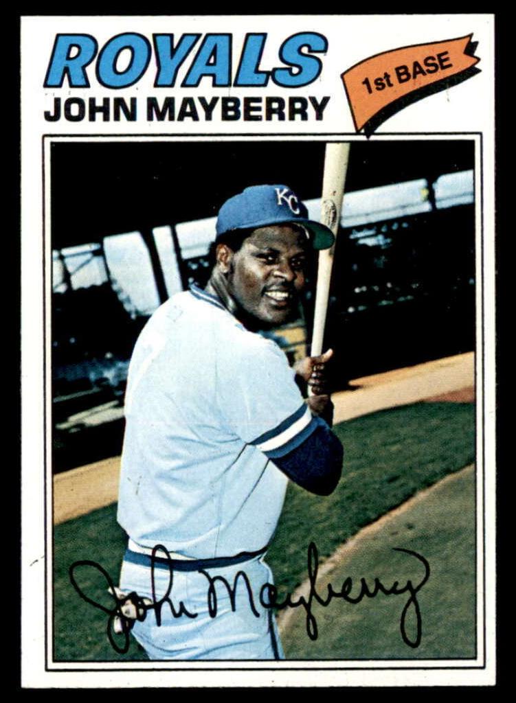 1977 Topps John Mayberry #244 card