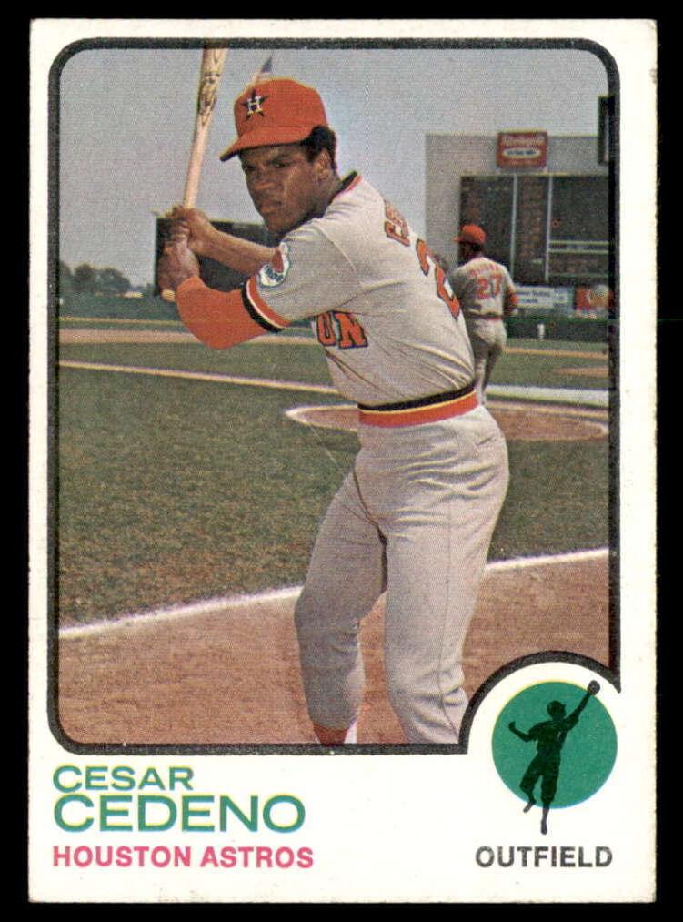1973 Topps Cesar Cedeno #290 card