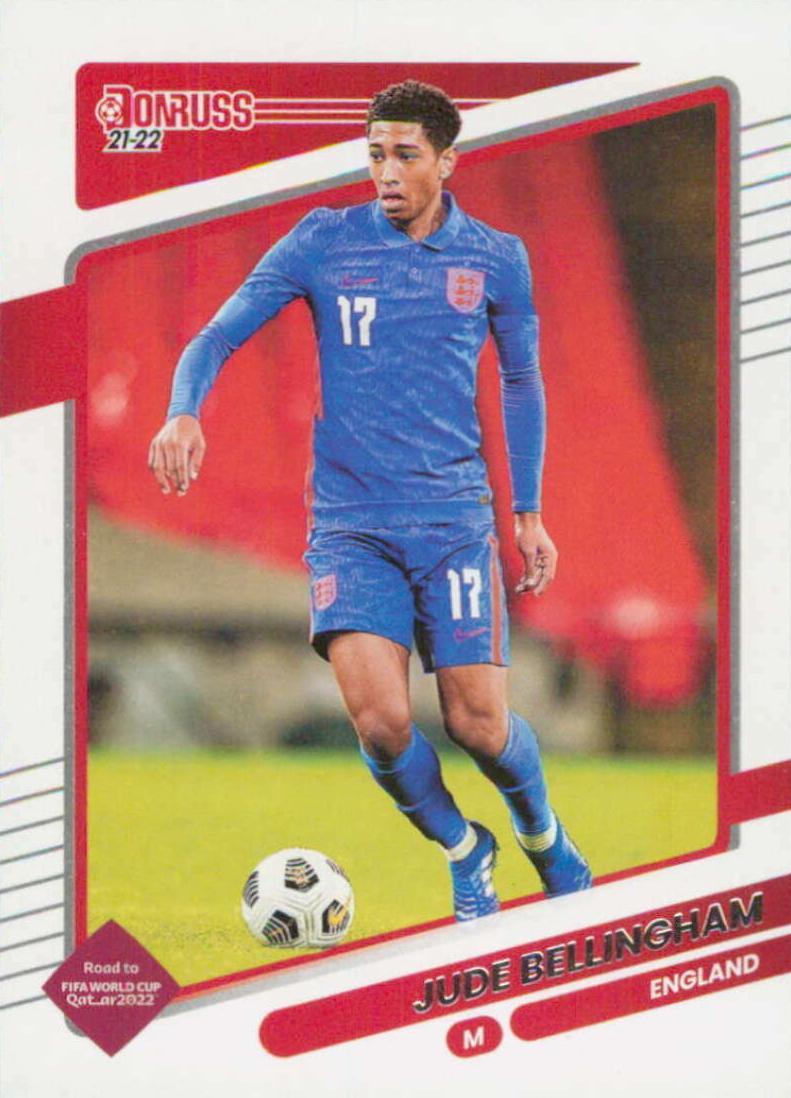 2021 Panini Donruss Road to Qatar Jude Bellingham #48 card