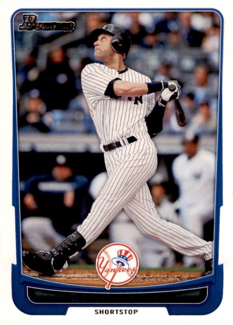 2012 Bowman Derek Jeter #1 card