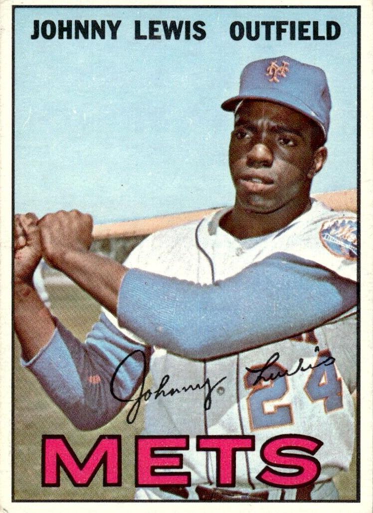 1967 Topps Johnny Lewis #91 card