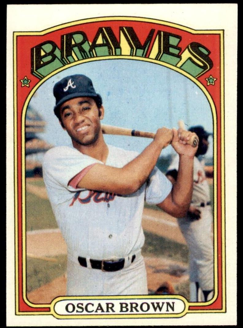 1972 Topps Oscar Brown #516 card