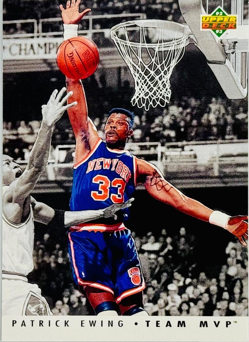 1992 Upper Deck Patrick Ewing #TM19 card