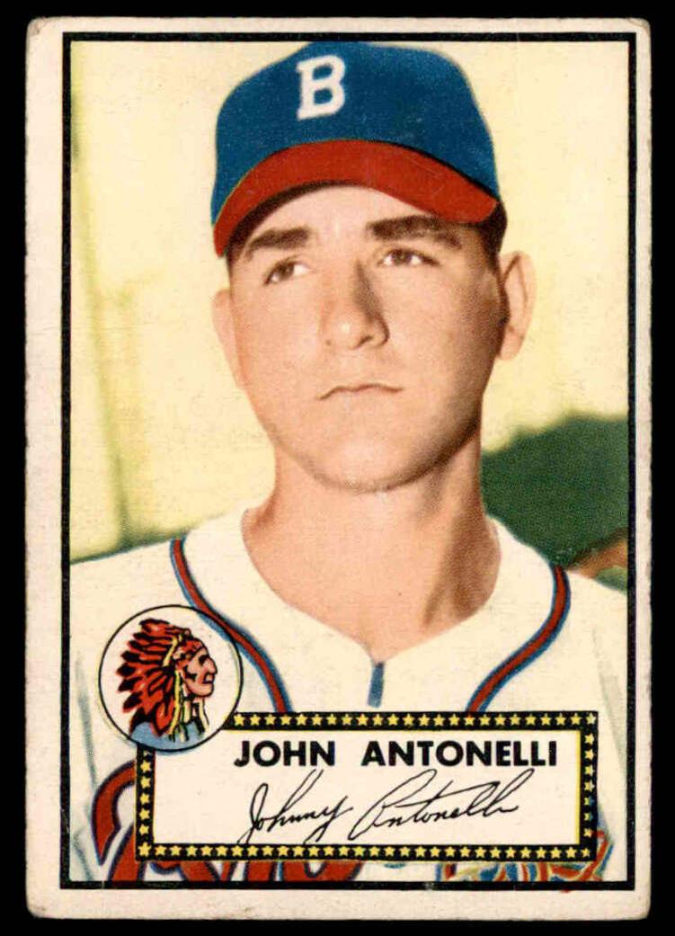 1952 Johnny Antonelli #140