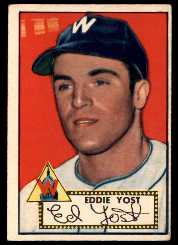 1952 Eddie Yost #123
