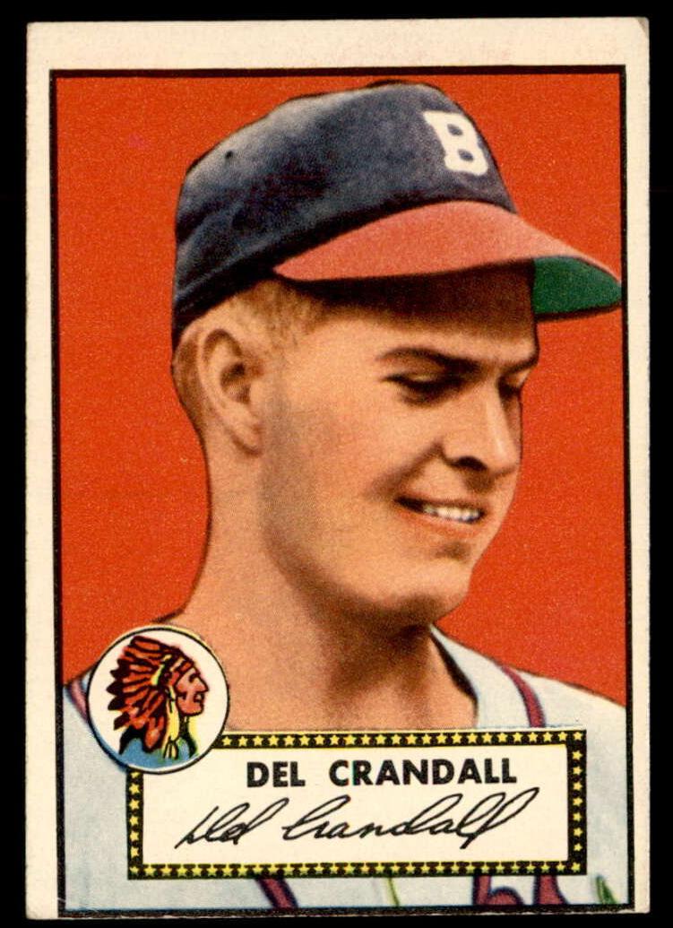 1952 Del Crandall #162