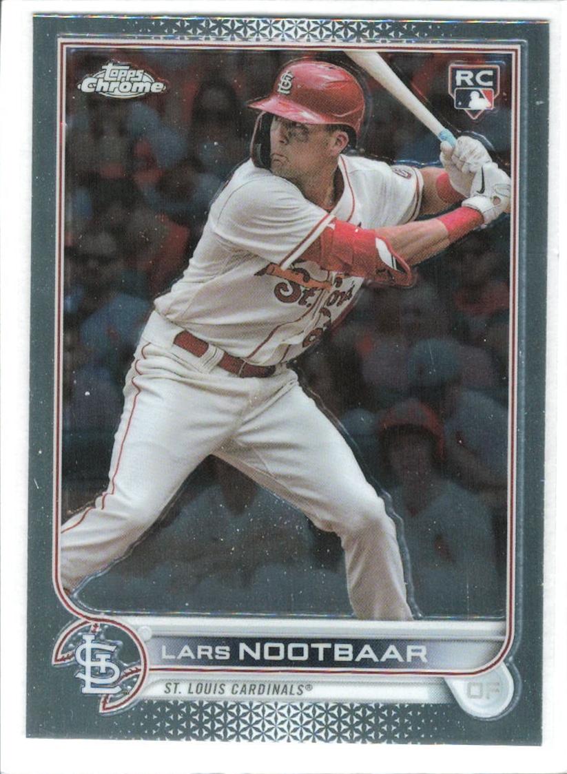 2022 Topps Chrome Lars Nootbaar #19 card