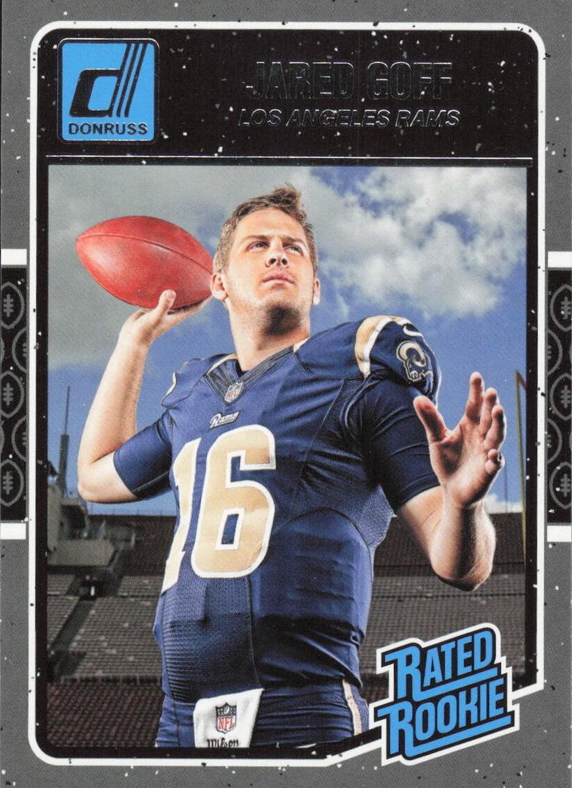 Jared Goff 2016 Panini Donruss Football