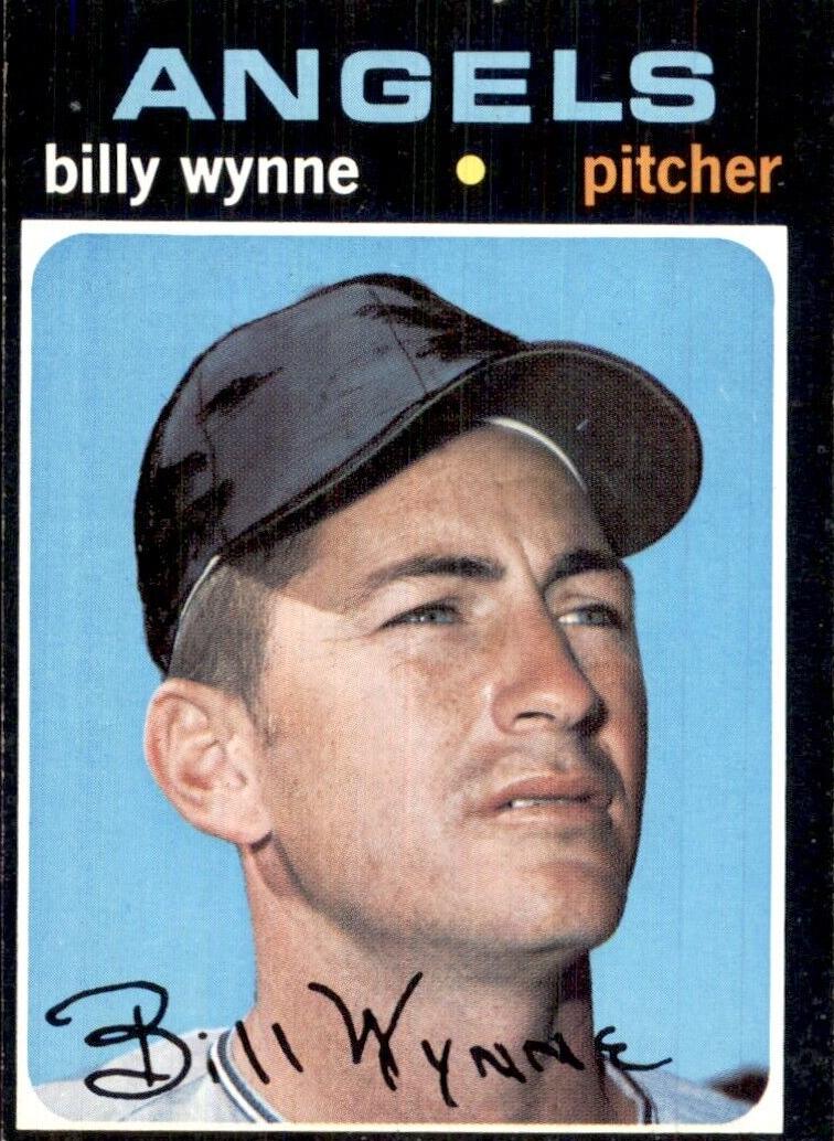 1971 Topps Billy Wynne #718 card