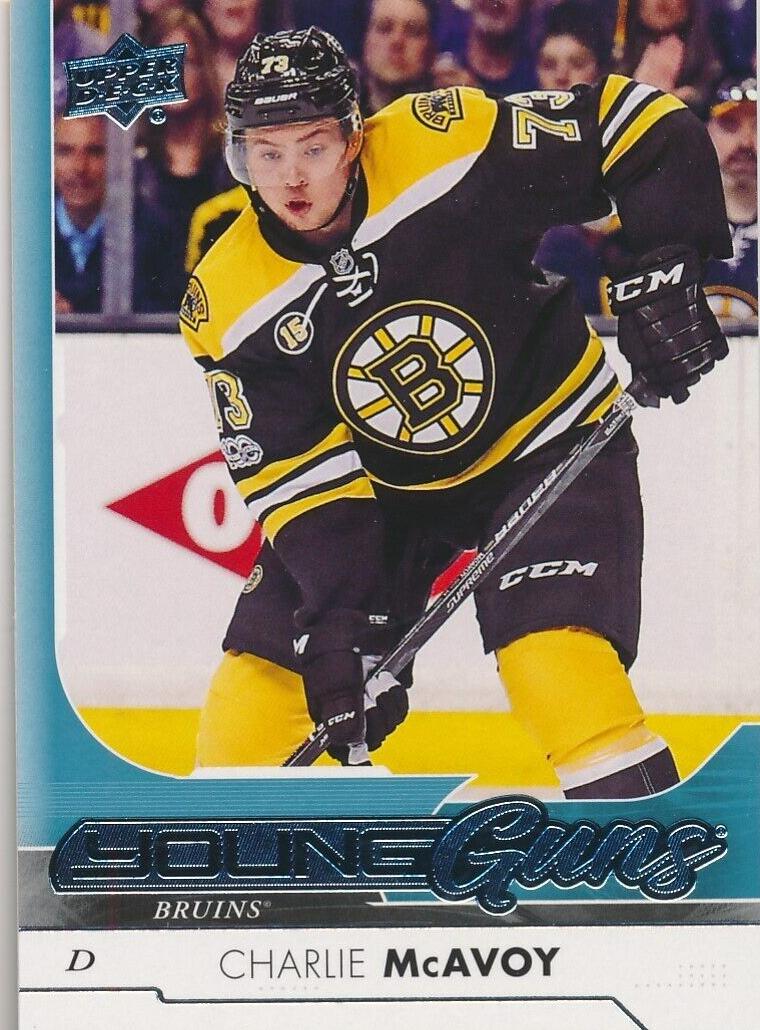 Charlie Mcavoy O Pee Chee Platinum Rookie Autograph Emerald Surge card