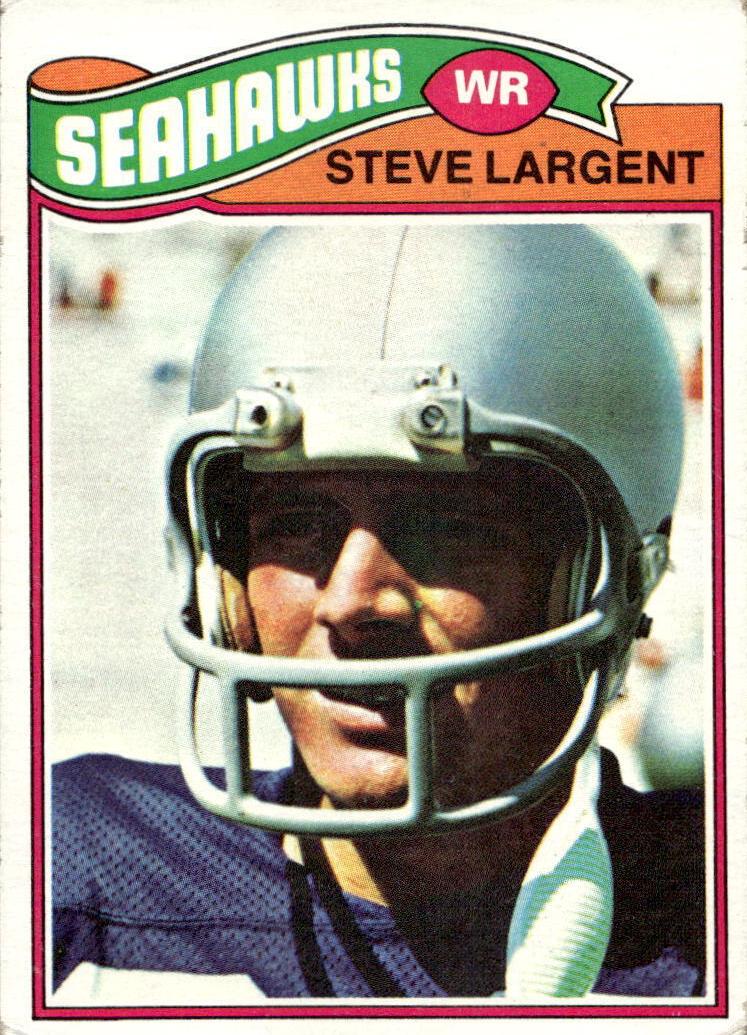 Steve Largent 1977 Topps Football