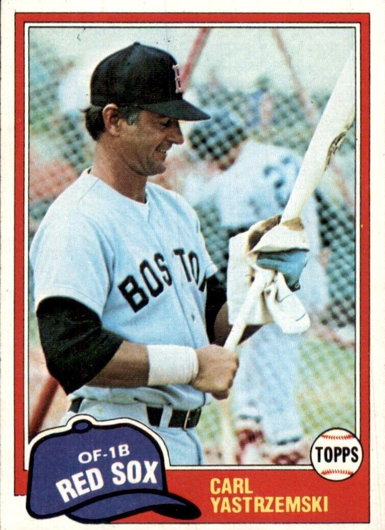 1981 Carl Yastrzemski #110
