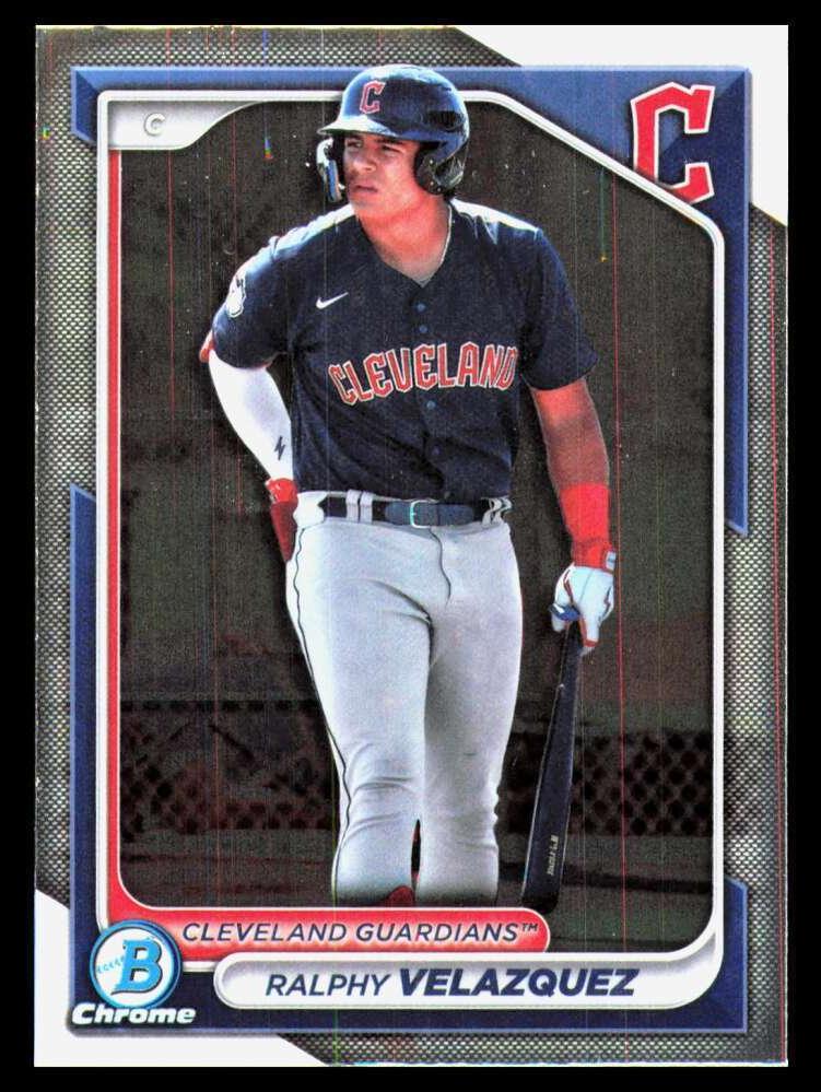 Ralphy Velazquez 2024 Bowman Chrome Prospects card