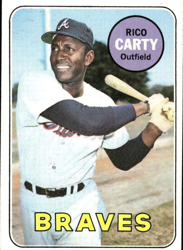 1969 Topps Rico Carty #590 card