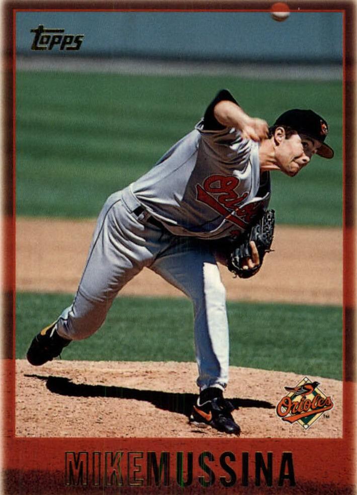 1997 Topps Mike Mussina #375 card