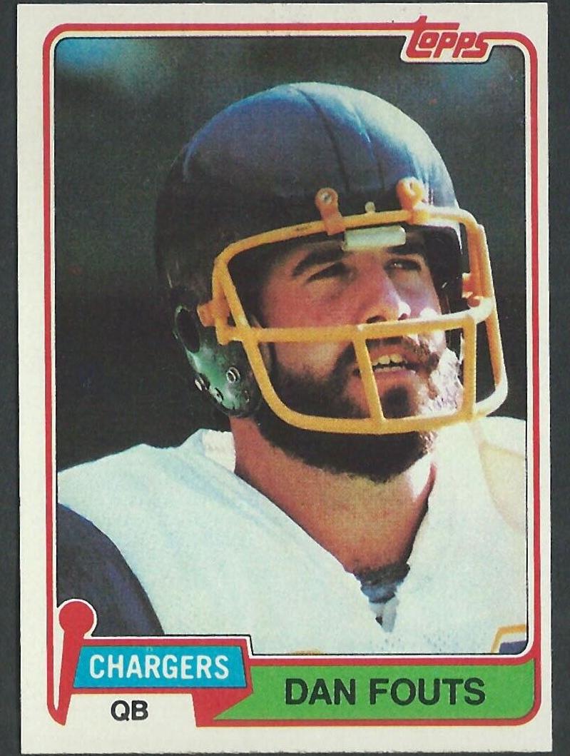 1981 Topps Dan Fouts #265 card