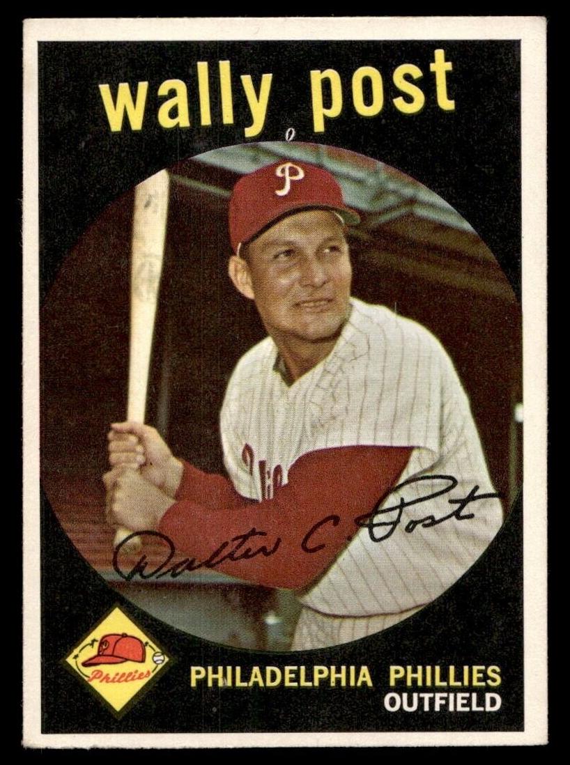 1959 Wally Post #398