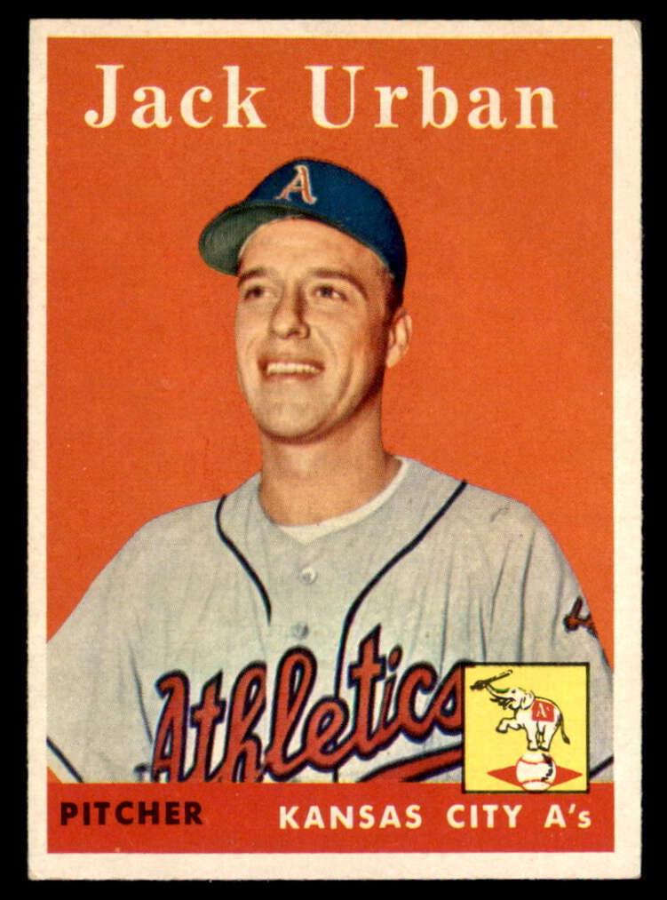 1958 Topps Jack Urban #367 card
