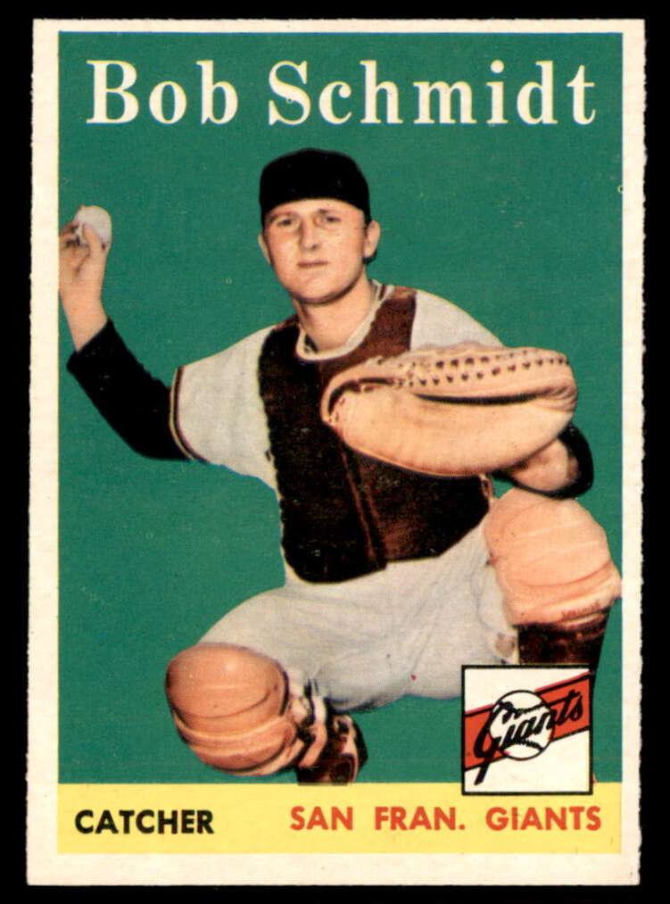 1958 Topps Bob Schmidt #468 card