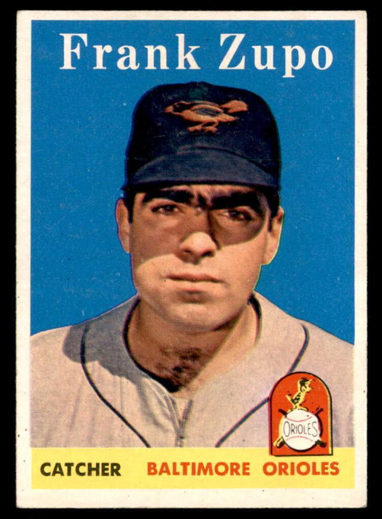 1958 Topps Frank Zupo #229 card