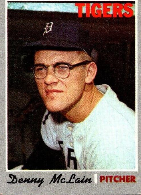 1970 Topps Denny McLain #400 card