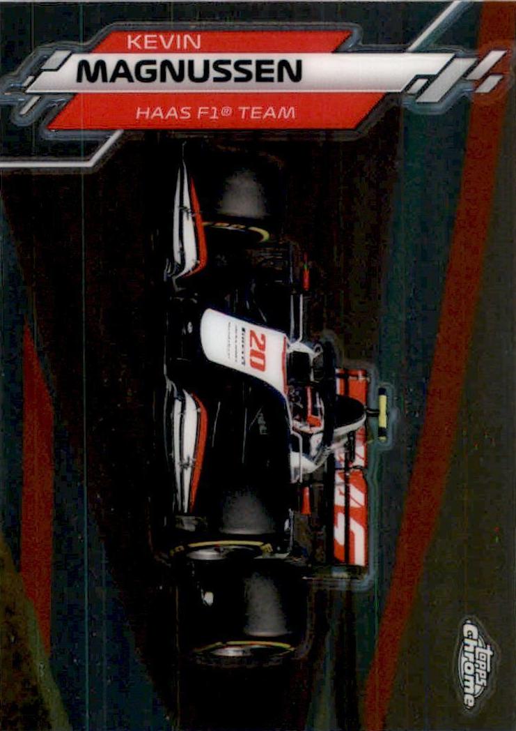 2020 Topps Chrome F1 Kevin Magnussen #38 card