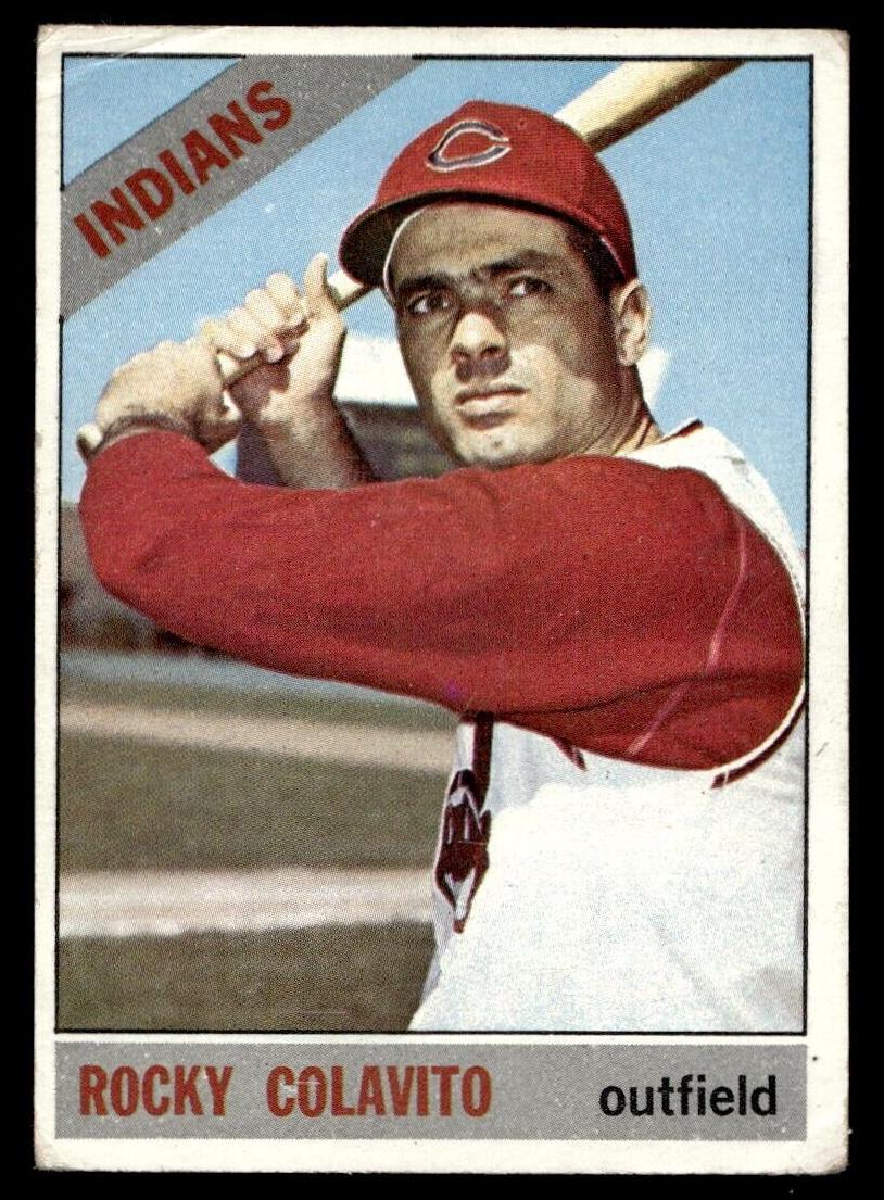 1966 Topps Rocky Colavito #150 card