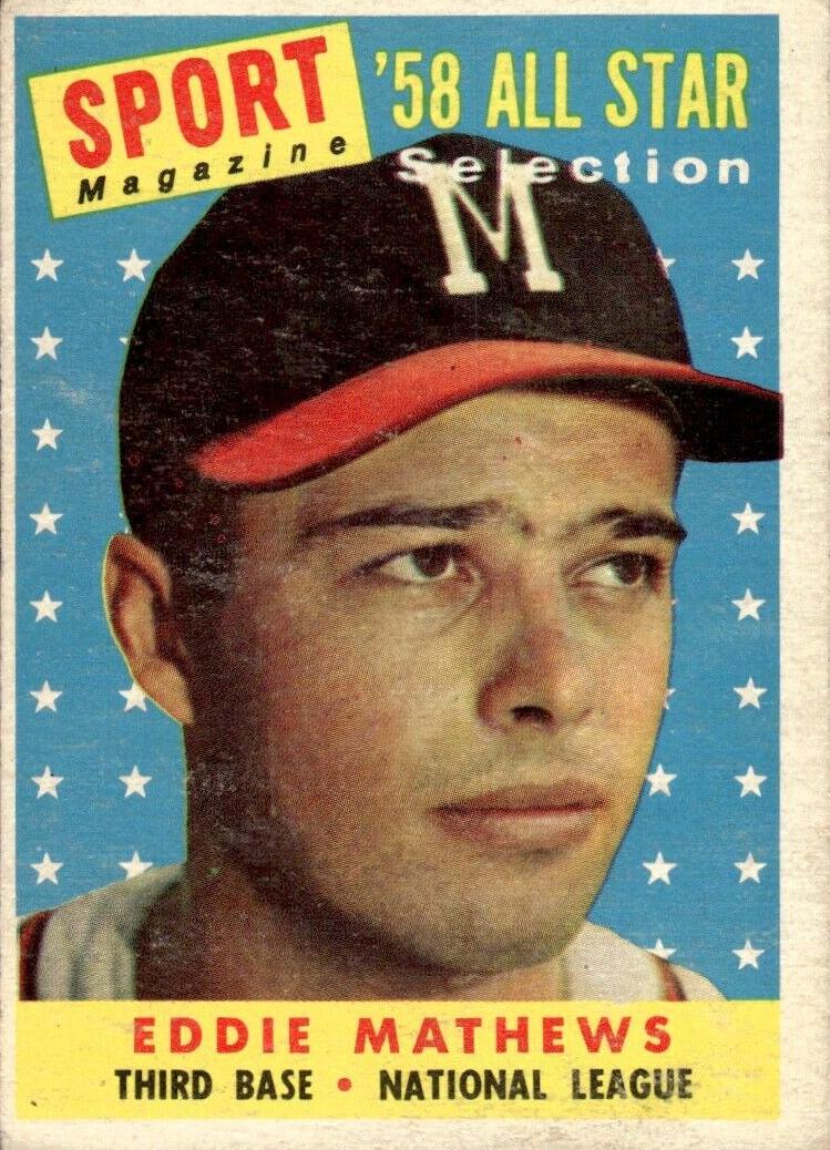 1958 Ed Mathews All-Star #480