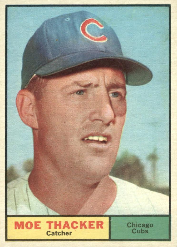 1961 Moe Thacker #12