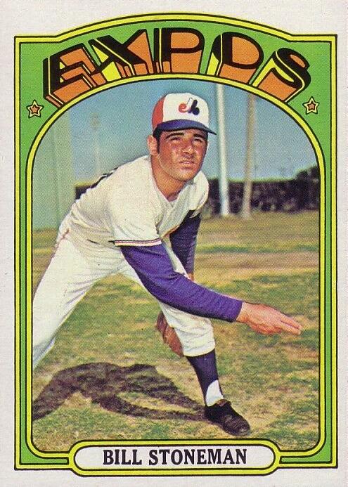 1972 Topps Bill Stoneman #610 card