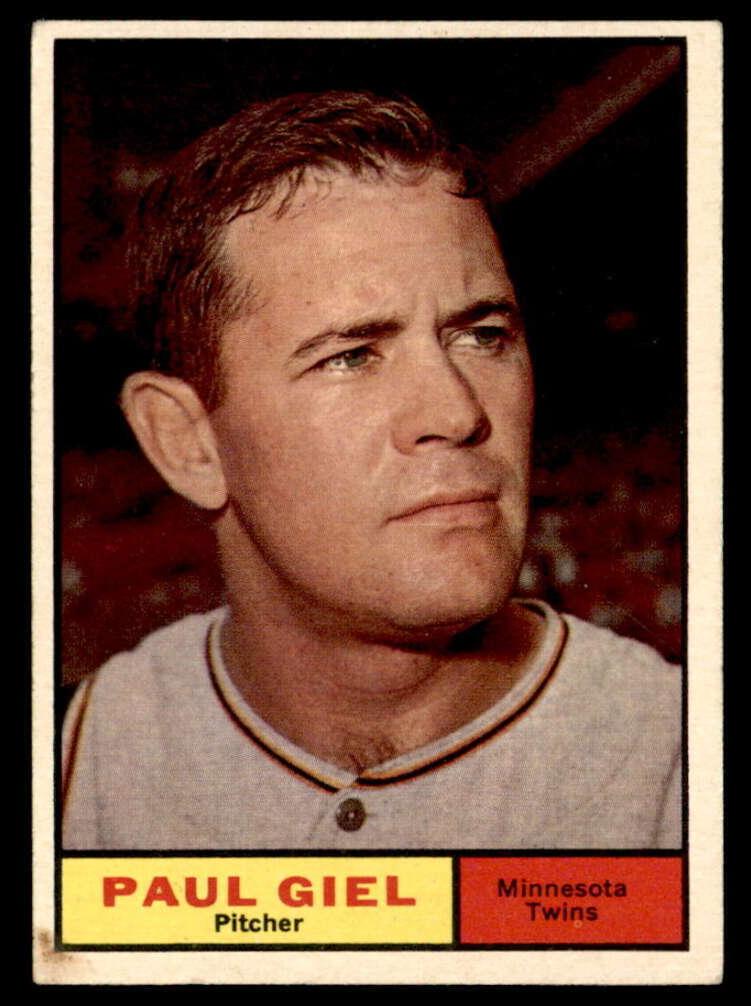 1961 Paul Giel #374