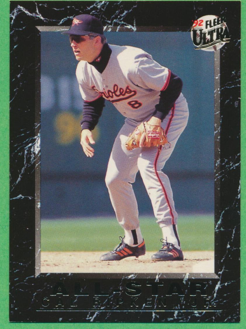 1992 Fleer #20 Cal Ripken front