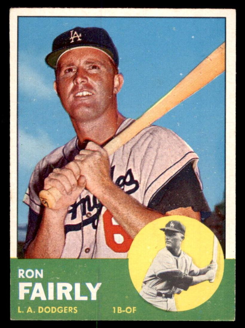 1963 Ron Fairly #105