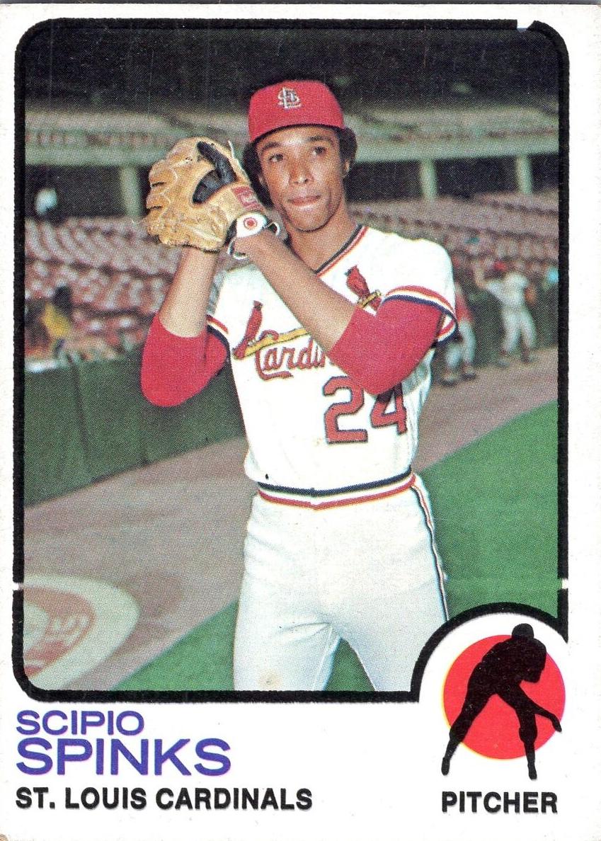 1973 Topps Scipio Spinks #417 card