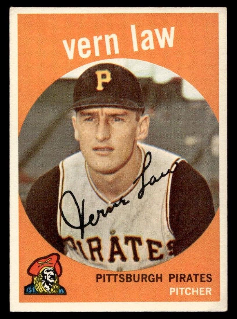 1959 Vern Law #12