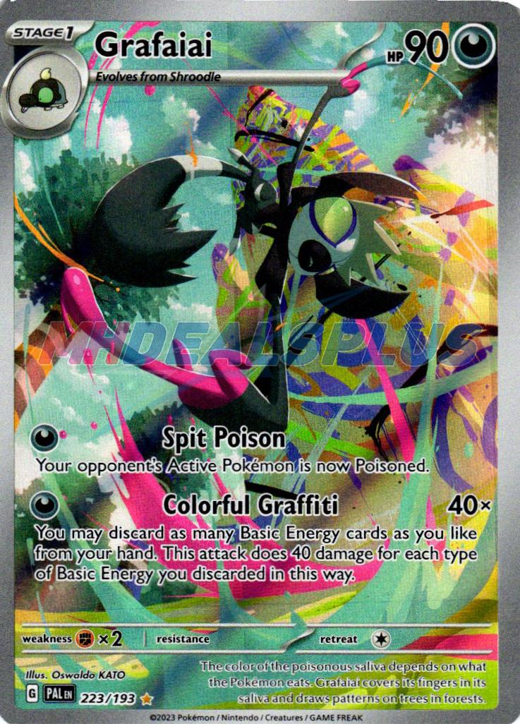 Grafaiai 2023 Pokemon Scarlet & Violet Paldea Evolved
