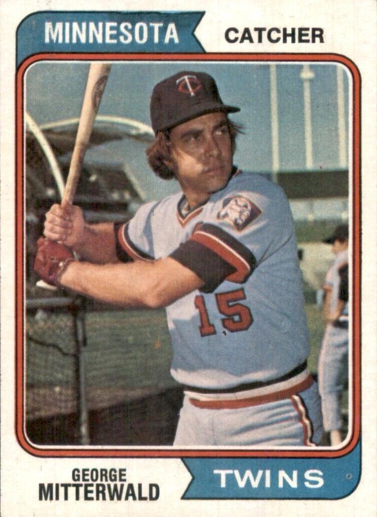 1974 Topps George Mitterwald #249 card