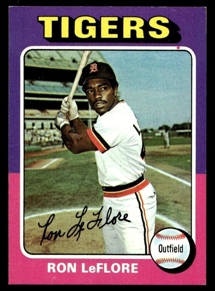 1975 Topps Ron LeFlore #628 card
