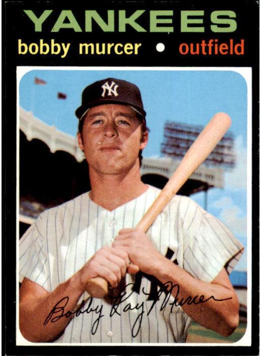1971 Topps Bobby Murcer #635 card