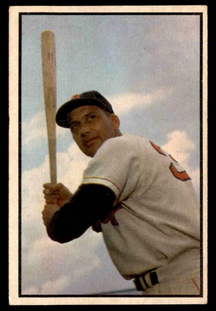 1953 Bowman Color Clyde Vollmer #152 card