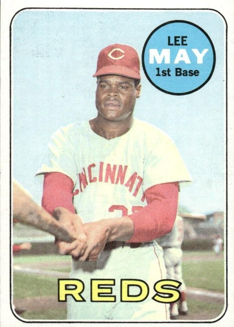 1969 Topps Lee May #405 card