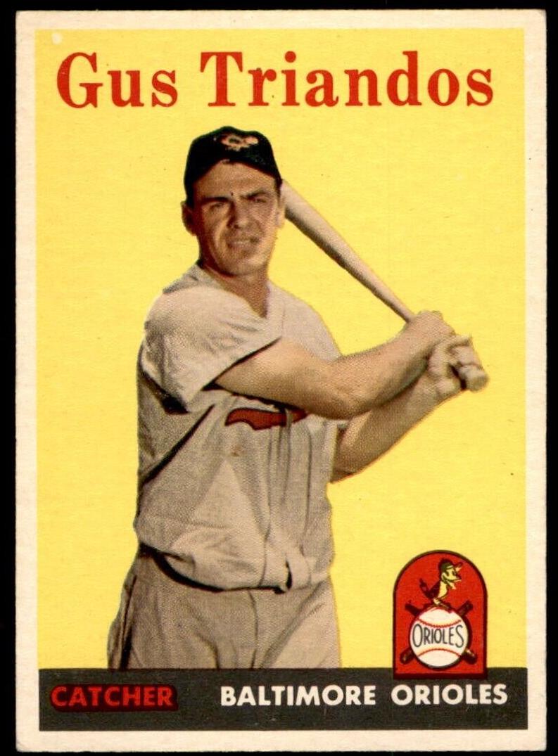 1958 Topps Gus Triandos #429 card