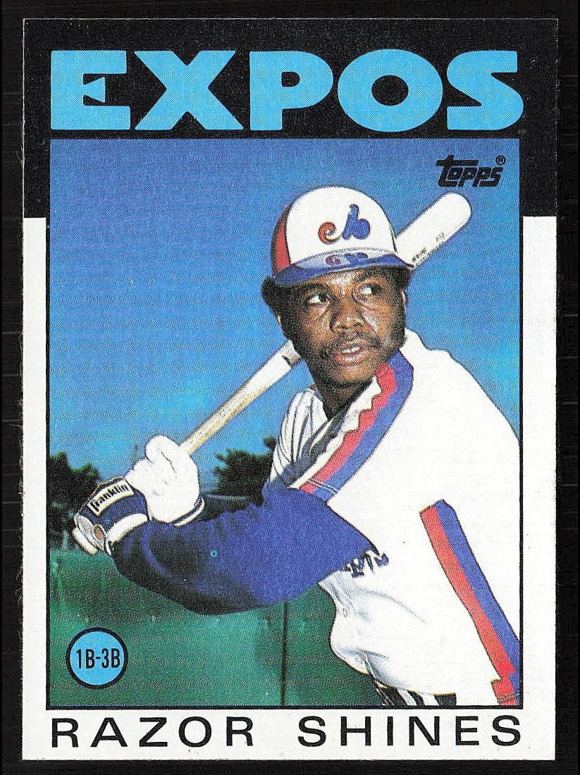 1986 Topps Razor Shines #132 card