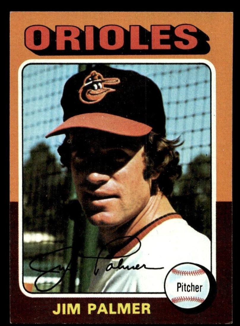 1975 Topps Jim Palmer #335 card
