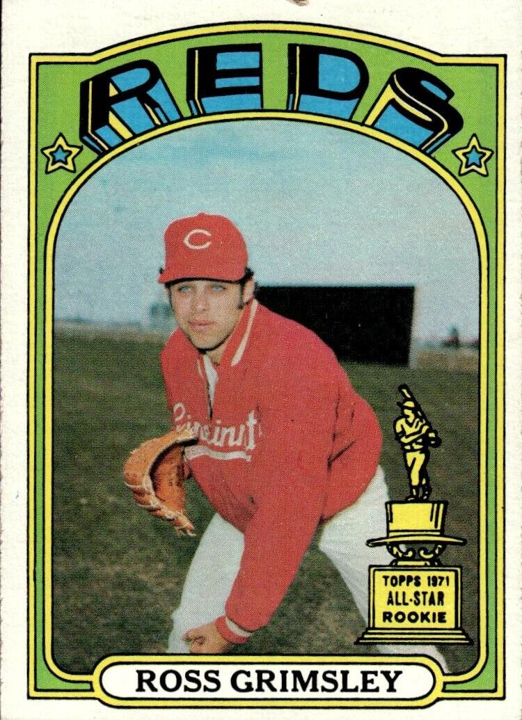 1972 Topps Ross Grimsley #99 card