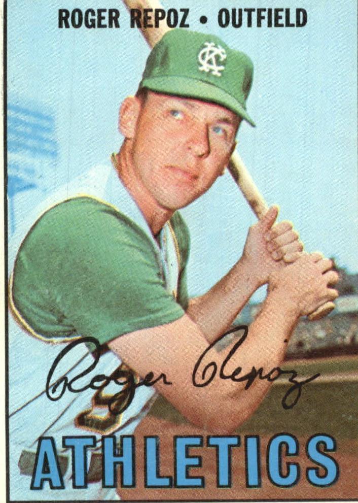 1967 Topps Roger Repoz #416 card