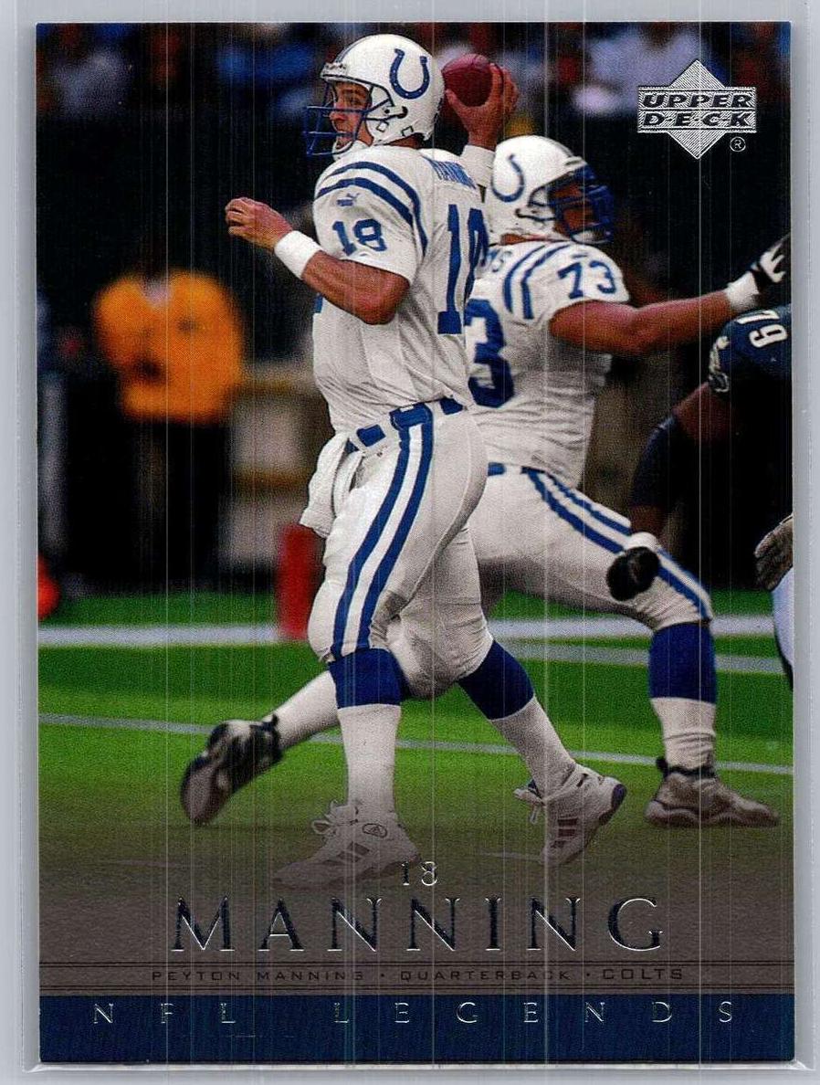 2000 Upper Deck Legends Peyton Manning #26 card