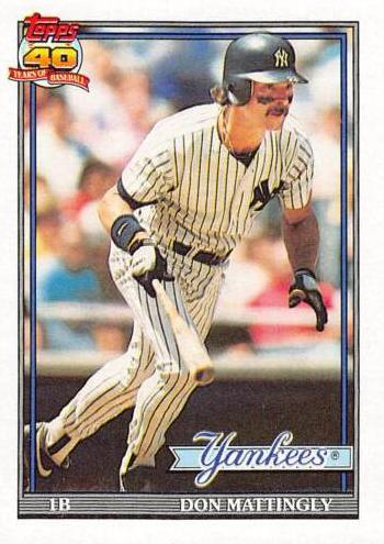 1991 Don Mattingly #100