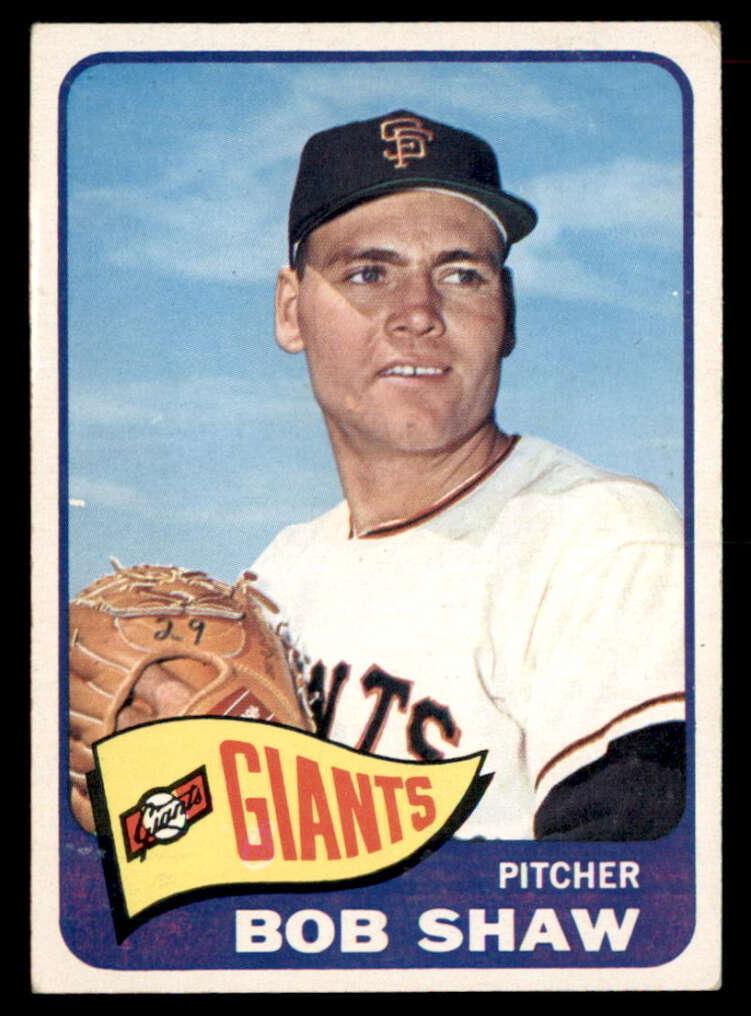 1965 Topps Bob Shaw #428 card
